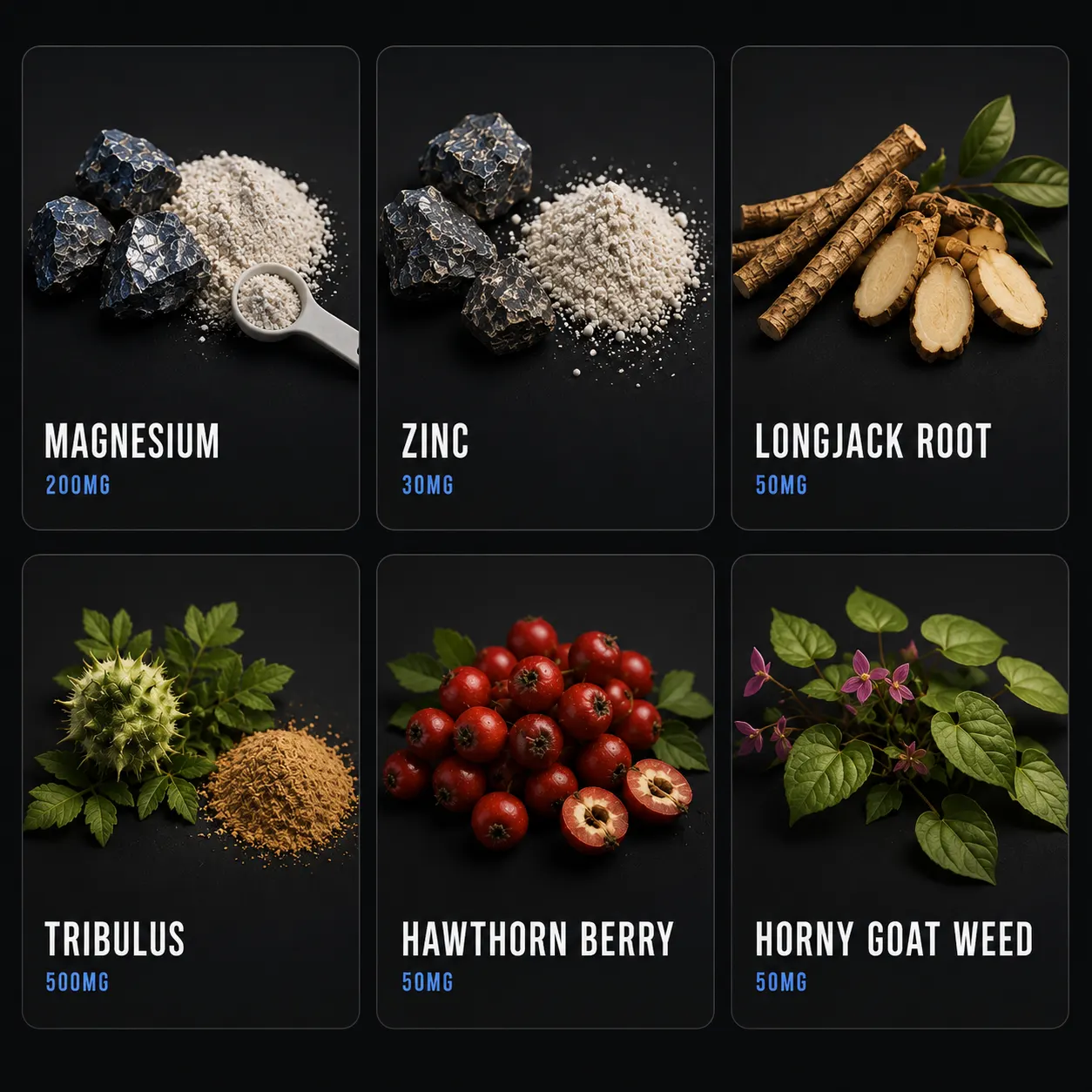 Prime Energy ingredients visual guide